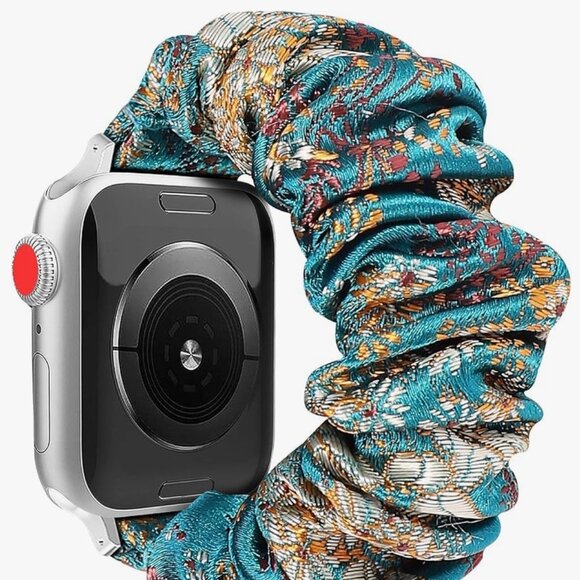 Lot of elastic scrunchie apple compatible watch bands - Picture 5 of 8